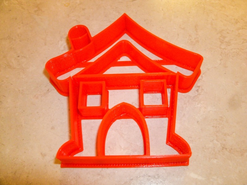 SCHOOLHOUSE SCHOOL HOUSE WHIMSICAL KIDS CARTOON STYLE COOKIE CUTTER USA PR997 gallery