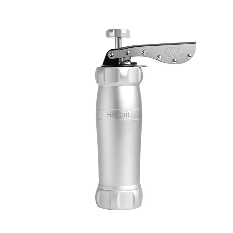 Marcato Biscuit Cookie Press Design Line Silver. Made In Italy 20 Shapes 2