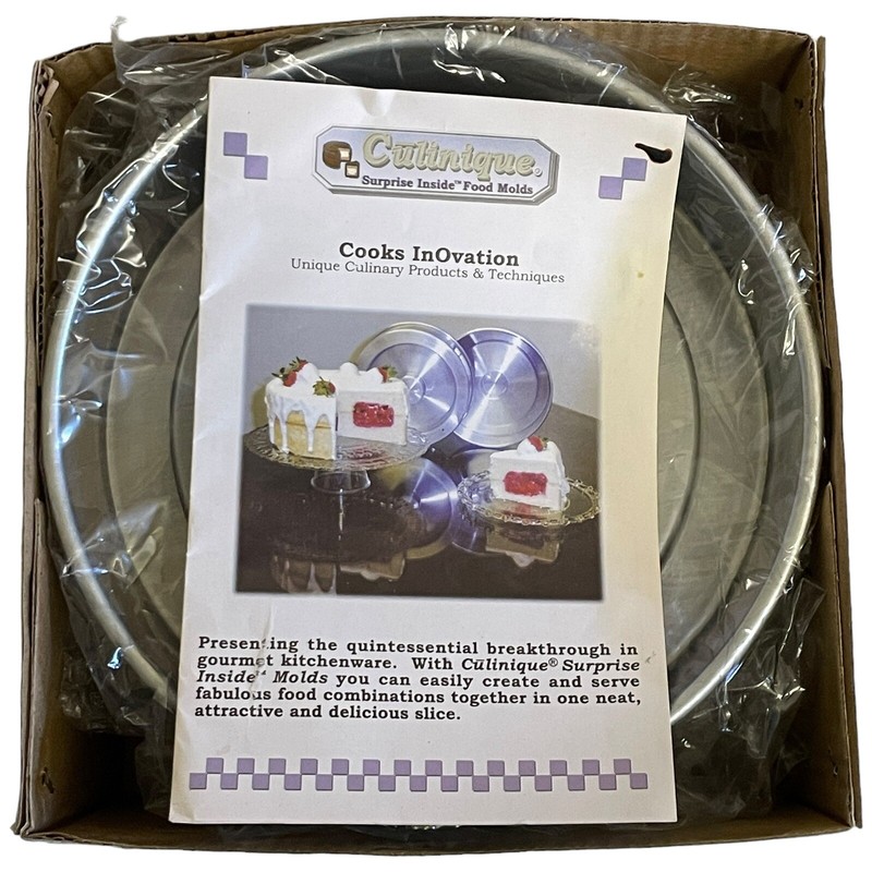Culinique Suprise Inside Cake Food Molds For Layered Desserts & Open Face Dishes gallery