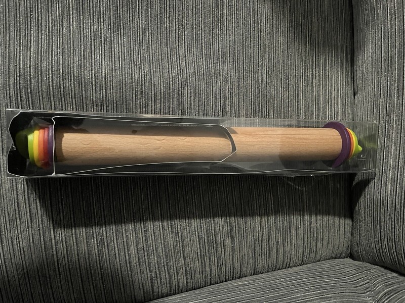 Joseph Joseph Adjustable Rolling Pin Baking Kitchen Thanksgiving Cooking Desert gallery