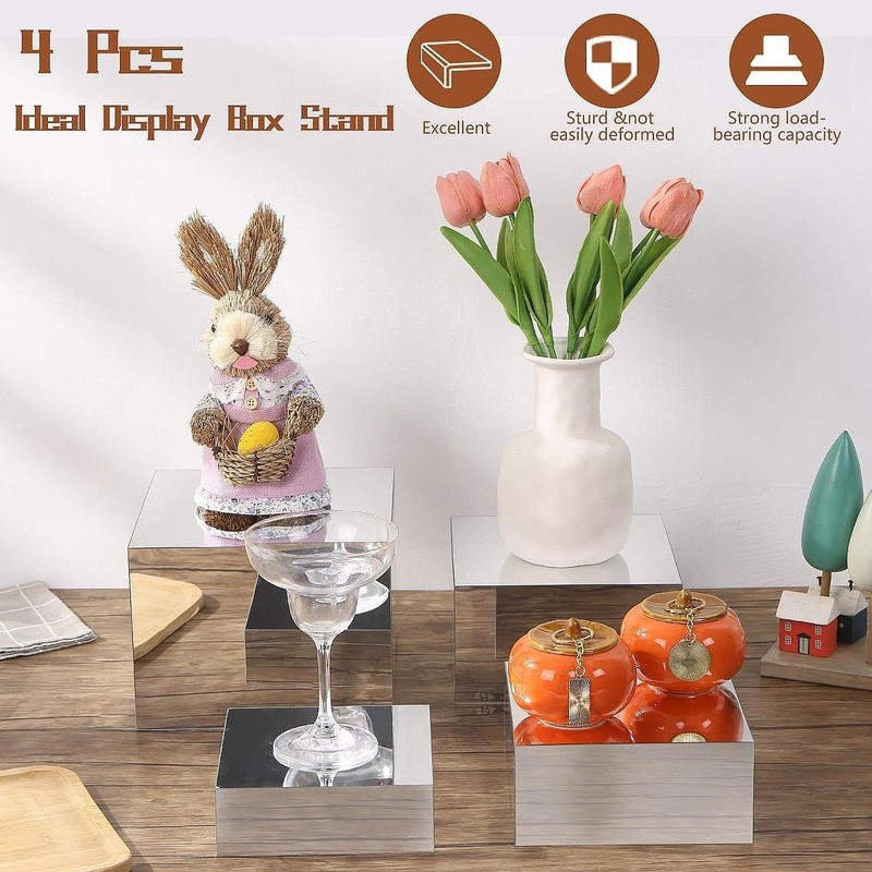 Buffet Risers Dessert Table Display Set Kitchen Modern Cupcake Holder Home