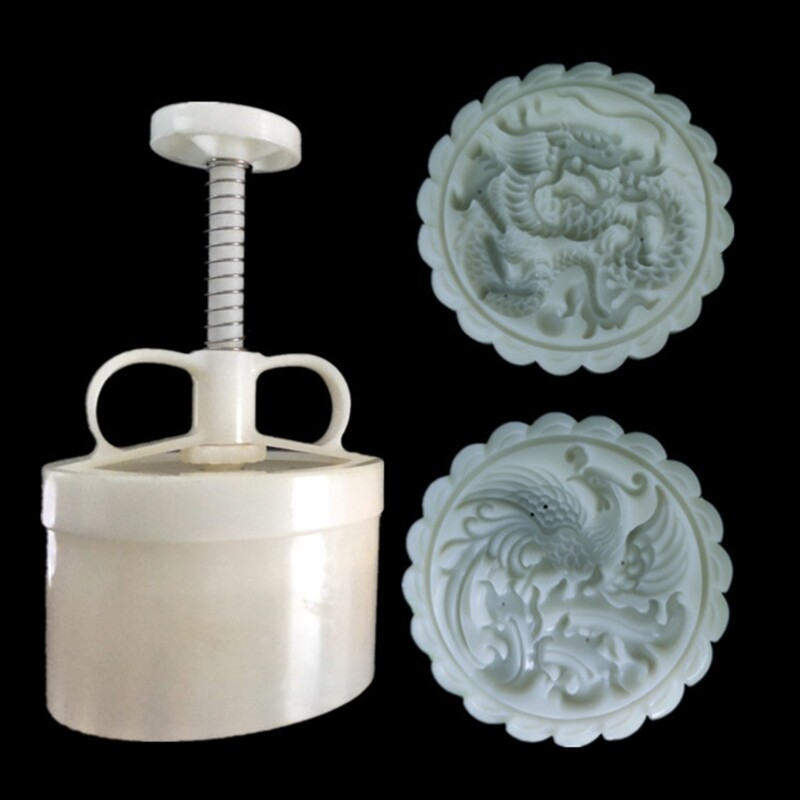 Midautumn Moon Cake Mold Set Hand Pressed Cookie Dessert Diy Pastry Baking Tool gallery