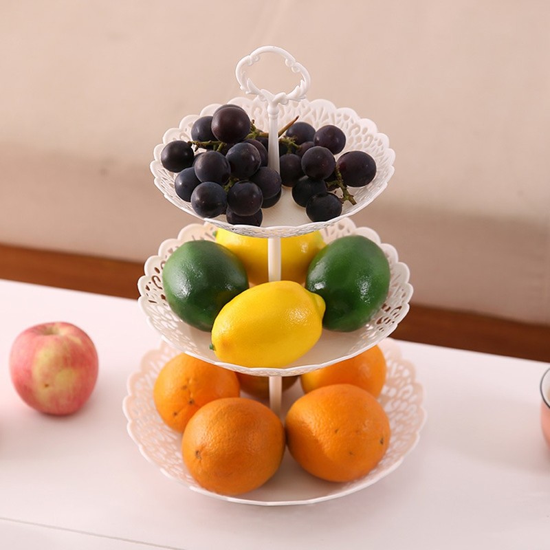 Three Tier Cake Display Stand Plate For Afternoon Tea Party Wedding Decor gallery