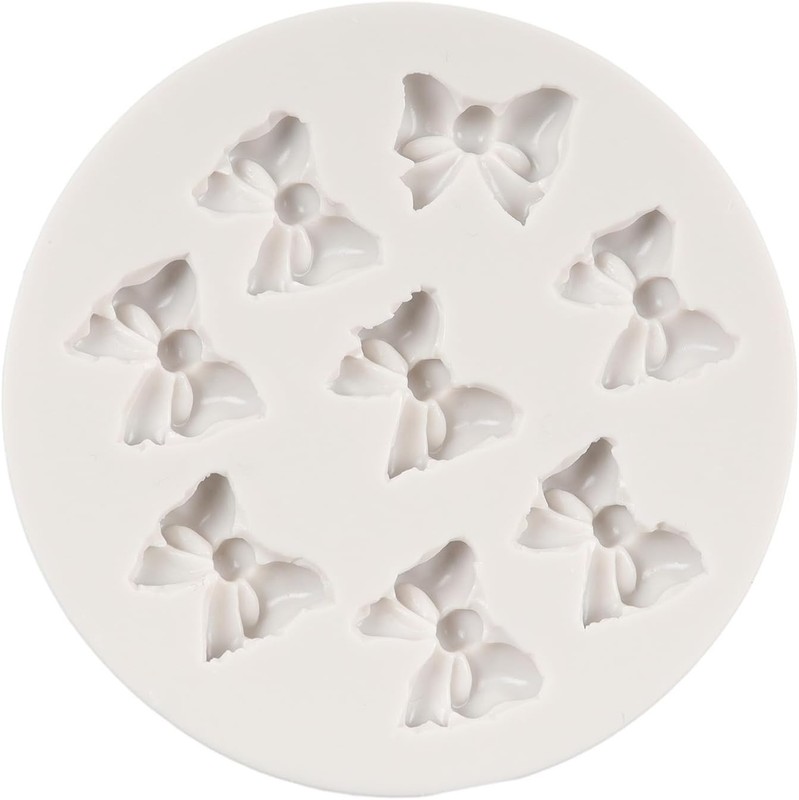 Non-Stick Silicone Bow Mold for Cake Decorating - Dishwasher Safe & Easy Release gallery