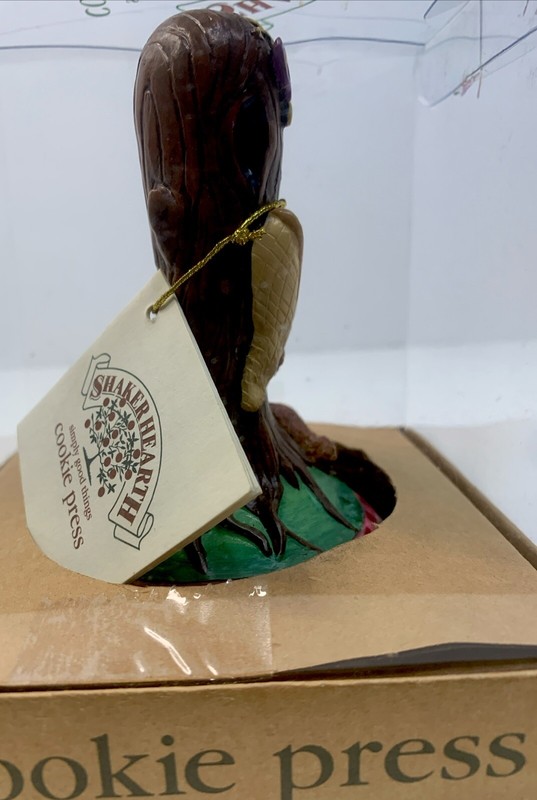 Shaker Heart Cookie Press Teddy Bear W/ Butterfly- Recipe Enclosed 1997 Open Box gallery