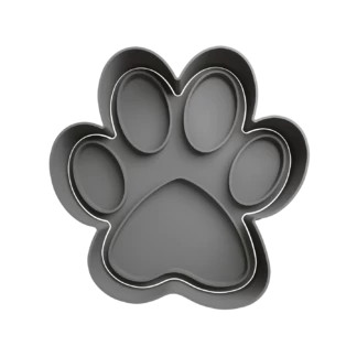Footprint Dog Cookie Cutter Fondant Biscuit Baking Tool