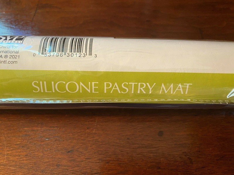 RSVP Silicone Pastry Mat - Overall 23 5/8" X 15 3/4" - Brand New gallery