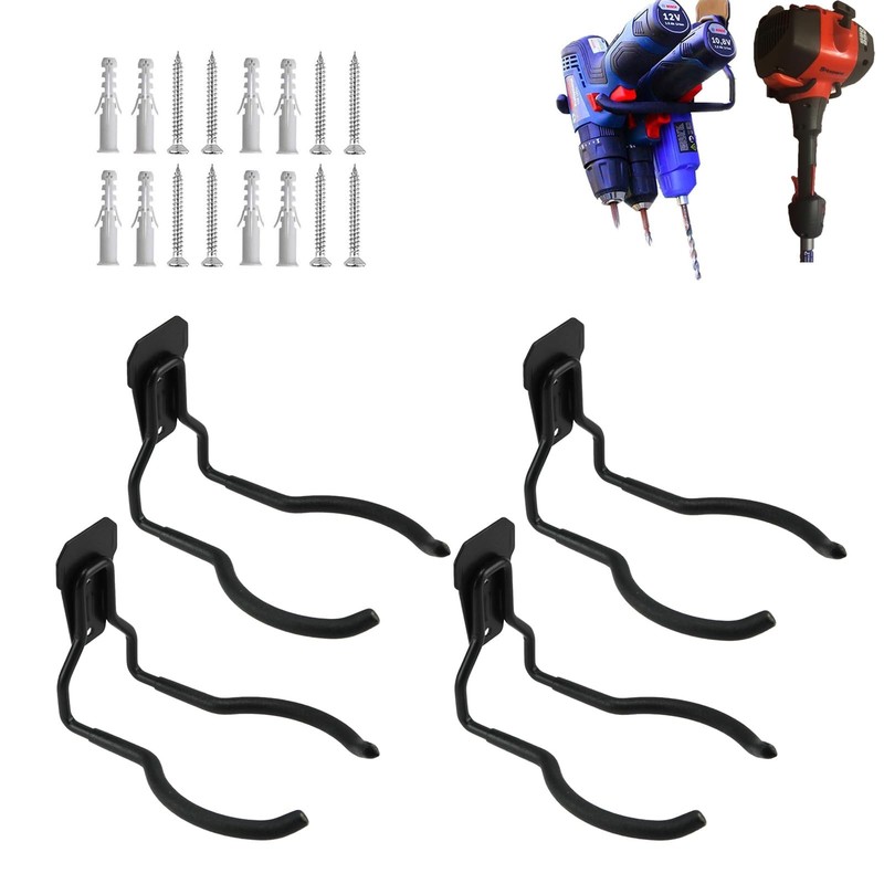 Power Tool Hanger, Garage Wall Hooks, Utility Hooks for Garage Tool Organizer…