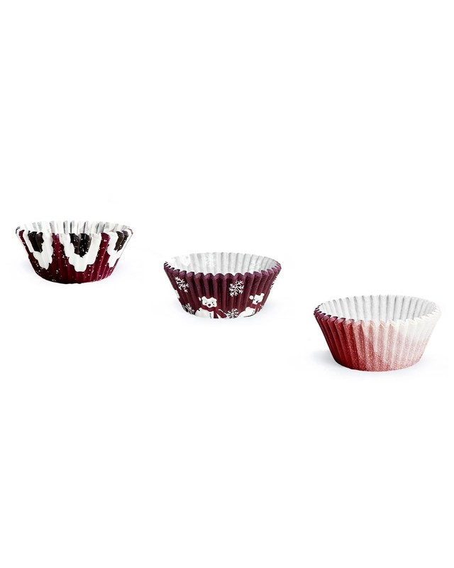 Christmas 300-Count Cupcake Liners Standard Cupcake Cups 6 Design Cupcake Pap... gallery