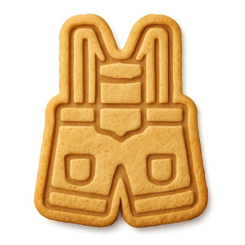 Lederhosen Pair Cookie Cutter & Stamp - 3x4 gallery