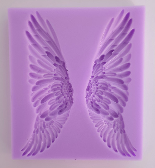 Angel Wings Silicone Mold for Resin, Clay, Cake Topper & More