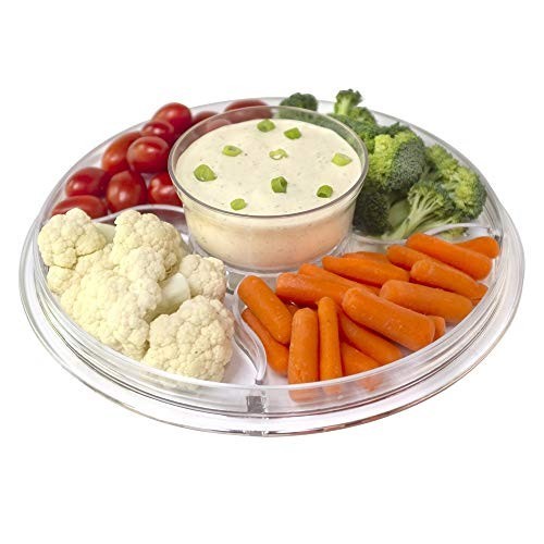 Cake Stand with Dome Cover, 6-in-1 Multi-Purpose Use, Cake Stand with Lid,... gallery