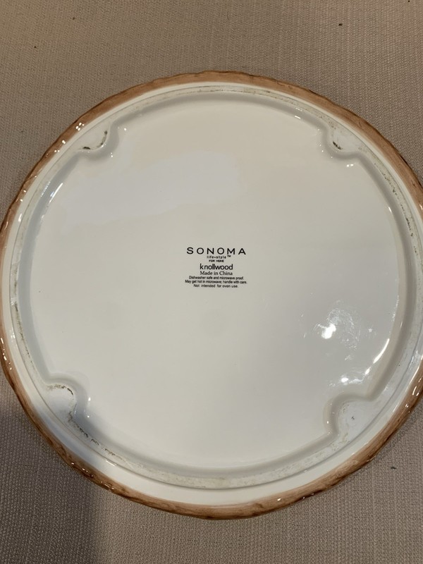 Sonoma Knollwood Hot Plate Holder Cake Plate Holder Cardinal Winter Theme gallery