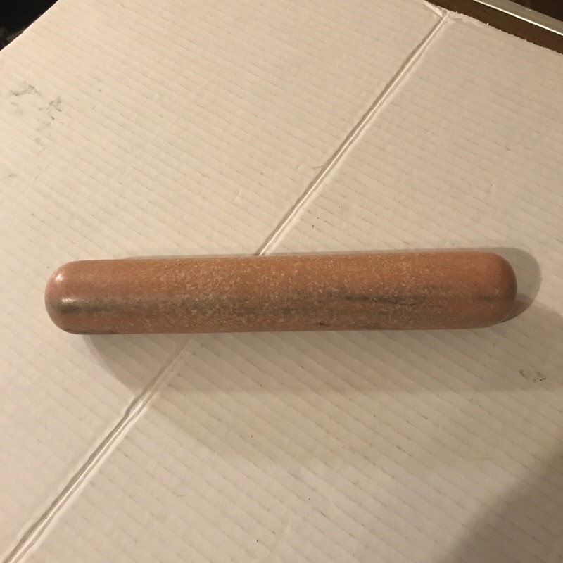 Mara Small Pink Marble Rolling Pin