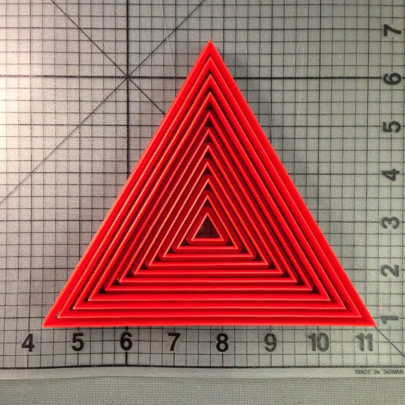 Equilateral Triangle Cookie Cutter