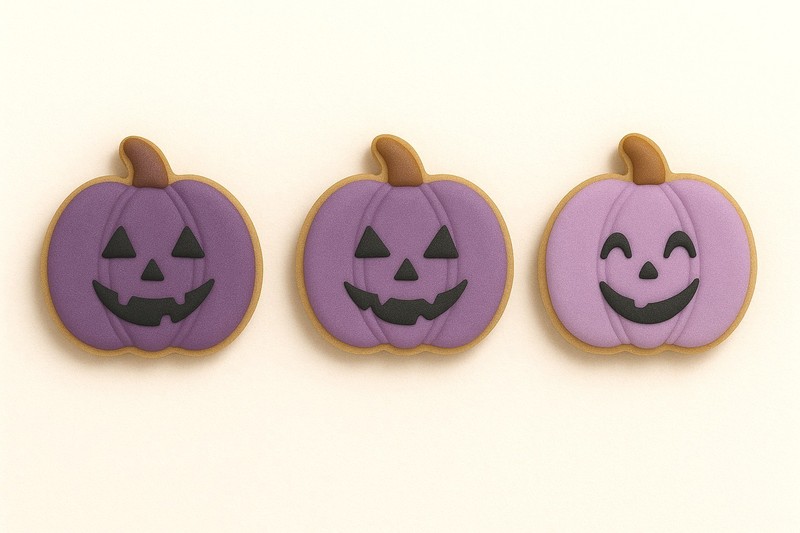 Mini Pumpkin 1.5'' Cookie Cutter Fall Halloween Farmers Market Thanksgiving Pie gallery