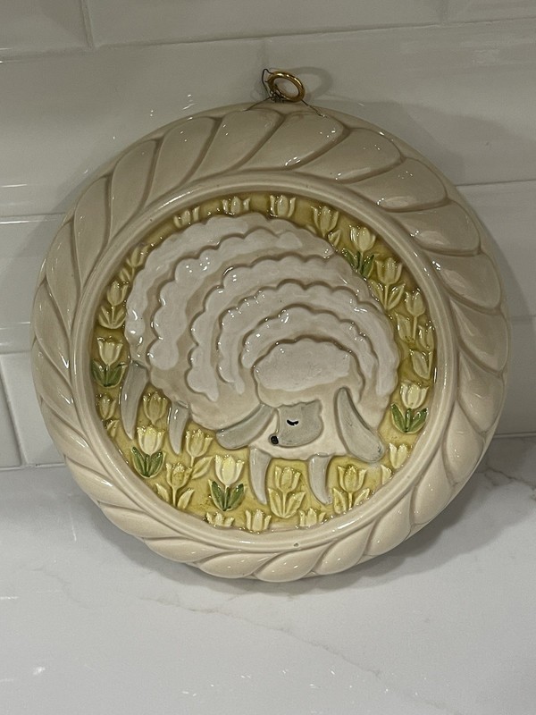 Vintage Sheep Ceramic – Himark Kitchen – Hanging Wall Decor – Charmer – Japan