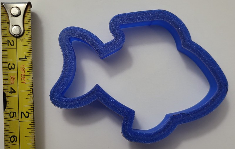 3d Printed Fish Cookie Cutter Food Safe PLA Plastic 2.5 Wide-3" Long gallery