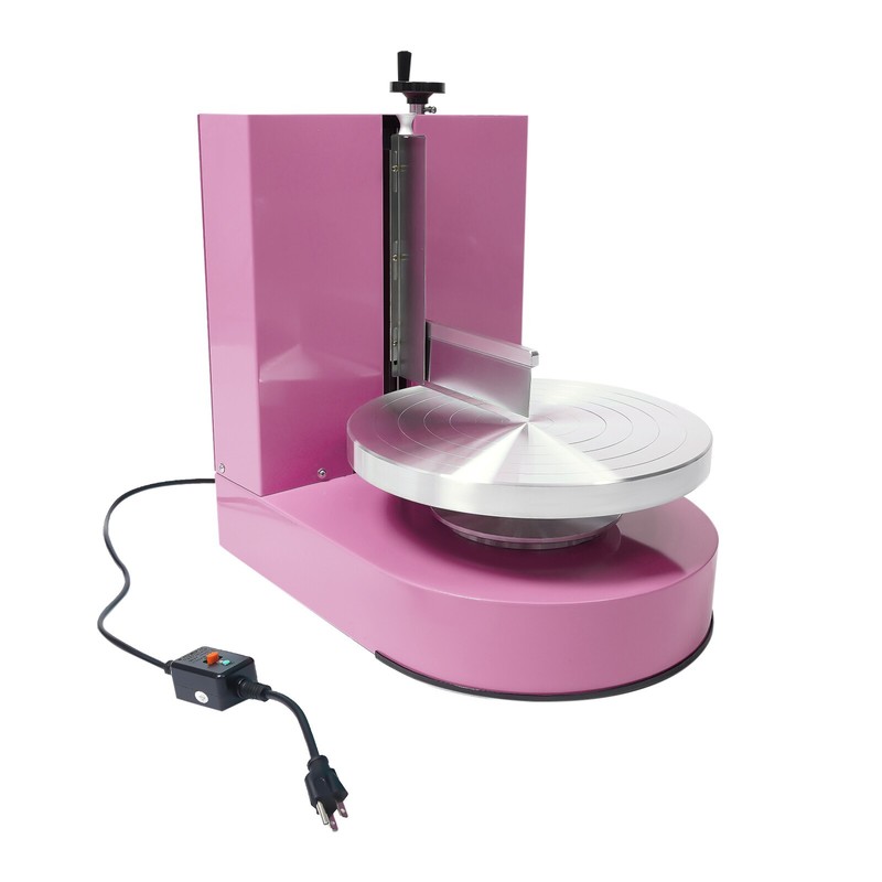 Adjustable Cake Cream Spreading Machine Cake Decorating Machine W/LCD Display gallery
