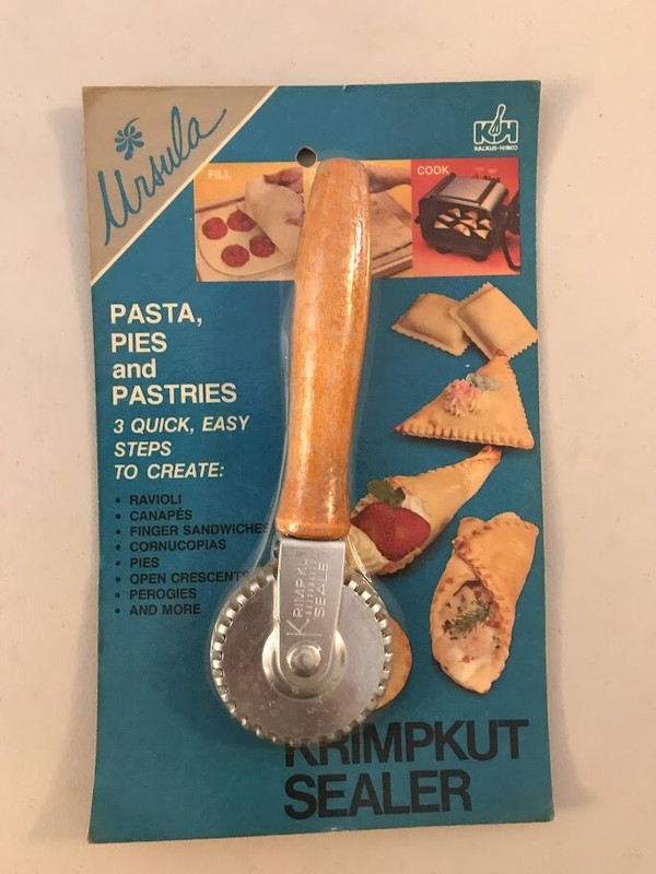 Vintage Ursula Krimpkut Sealer New Old Stock Pastry Cutter etc