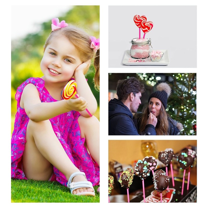 Gorgeous 300-Piece Cake Pop Accessory Set: Create Beautiful Homemade Treats gallery