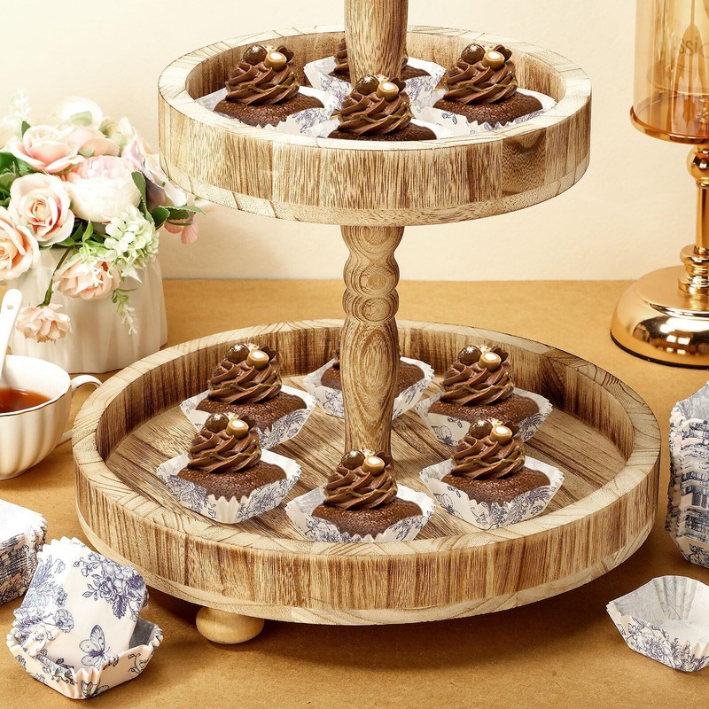 350 Pcs Square Cupcake Liners Baking Cups for Wedding Baby Shower Birthday gallery