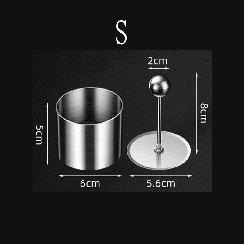 Round Stainless Steel Cake Mousse Ring with Lid Cake Decoration Tool Pastry Cake