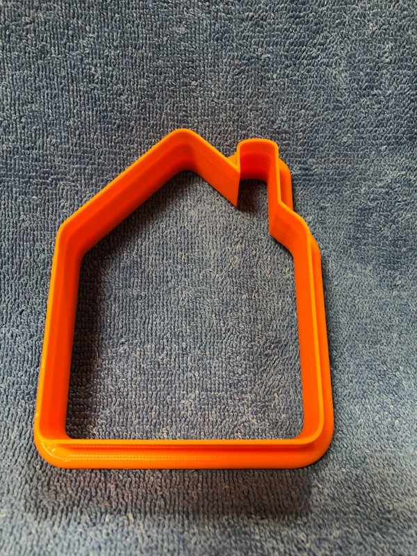 Christmas Gingerbread House Cookie Cutter 3d Printed gallery