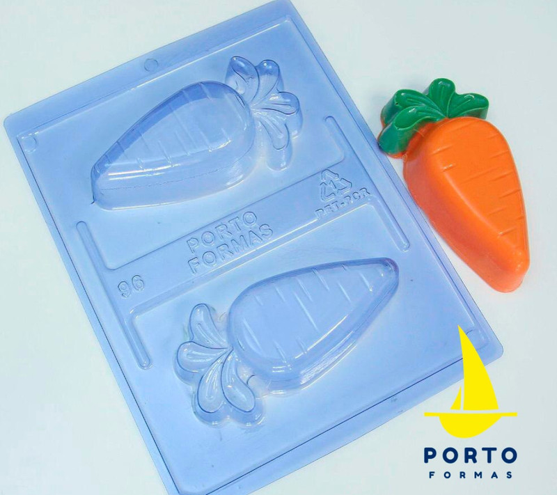 Carrot Shell 3-Part Chocolate Mold (Porto Formas) gallery