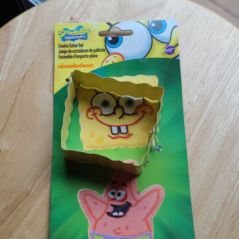 Wilton SpongeBob SquarePants Metal Cookie Cutter