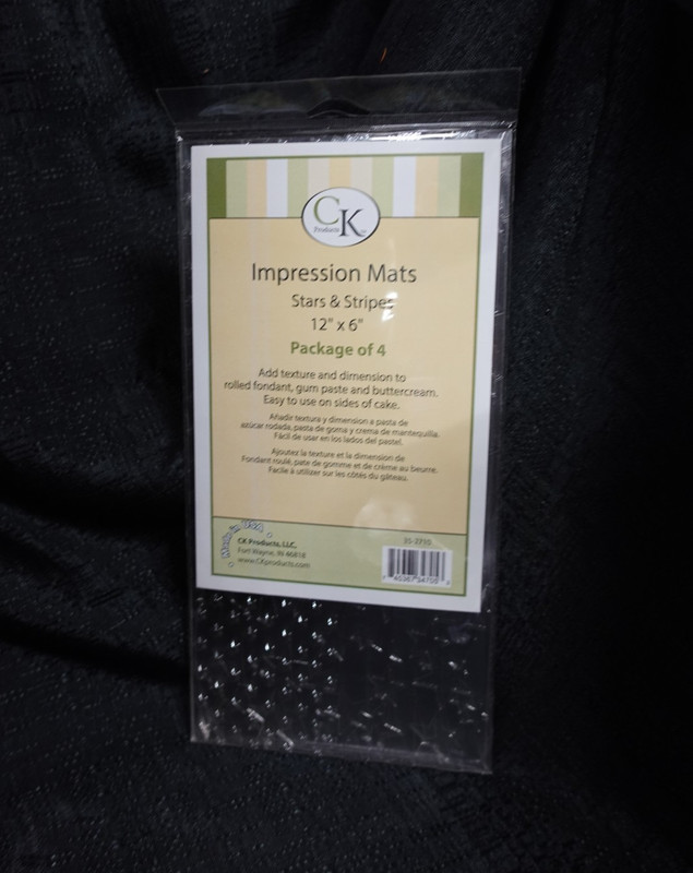 CK Products Impression Mats Stars & Stripes 4 ct / NEW /SKT