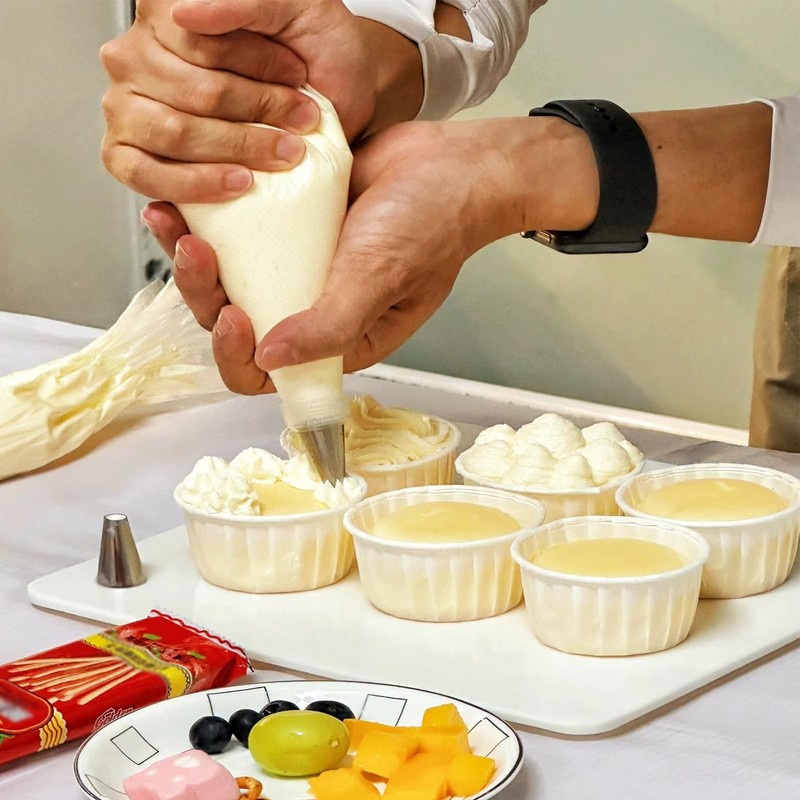 18 Inch Pastry Bags, 200 PCS Piping Bags Disposable, Thickened Piping Bags, A... gallery