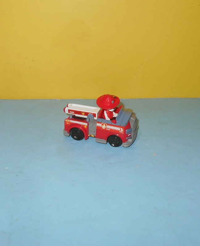 3″ Long DecoPac PAW Patrol Cake Topper Marshall Truck