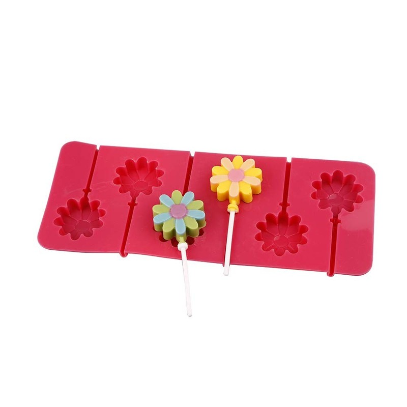 Silicone Lollipop Mold With Sticks 2 Pack Hard Candy Lollipop Sucker Mold Chocol gallery