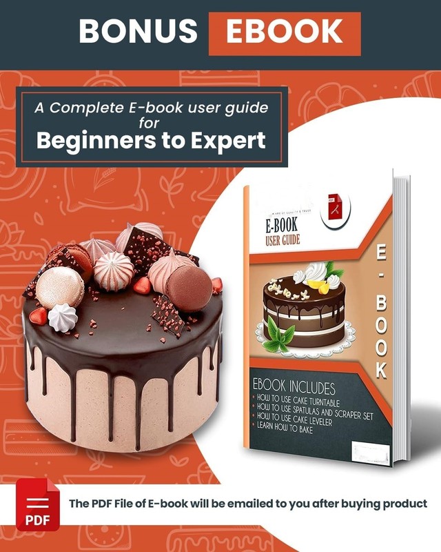 Kit de 50 piezas para decoración de pasteles con 12" gallery