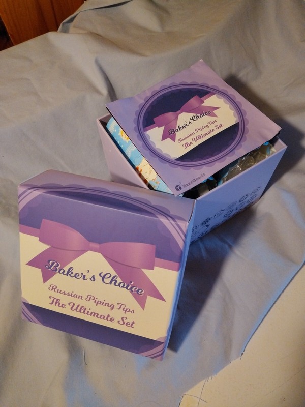 Bakers Choice Russian Piping Tips The Ultimate Set NEW In box. Cake/Cookie gallery
