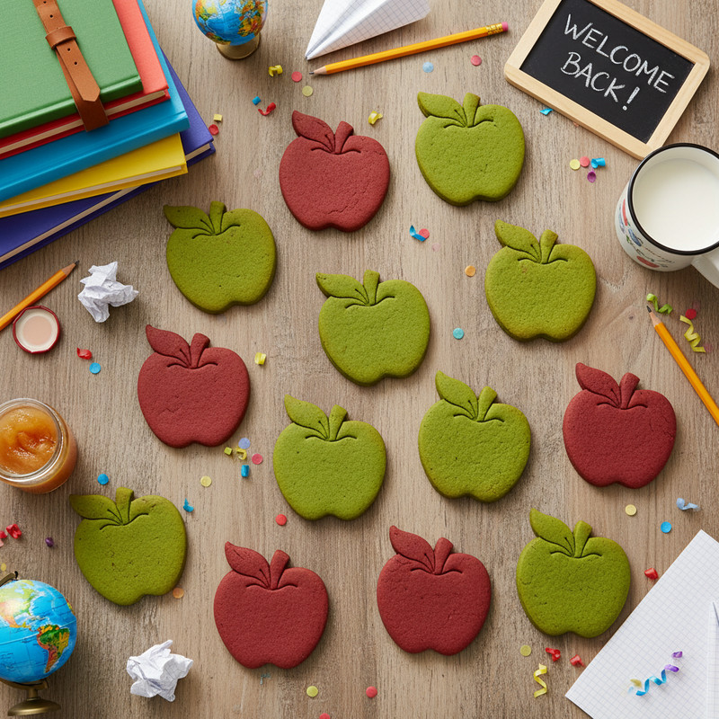 Apple Cookie Cutter - Back to School teachers appreciation day fall thanksgiving gallery