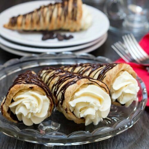 Filled Dessert Pastry Cone Metal Molds Set Tubes Cannoli Rurki Cream Horns gallery