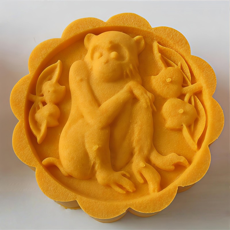 Mold 50g Cookie Stamps Plastic Hand Press Baking Pastry Tool 1.8 Inch 1 PCS gallery