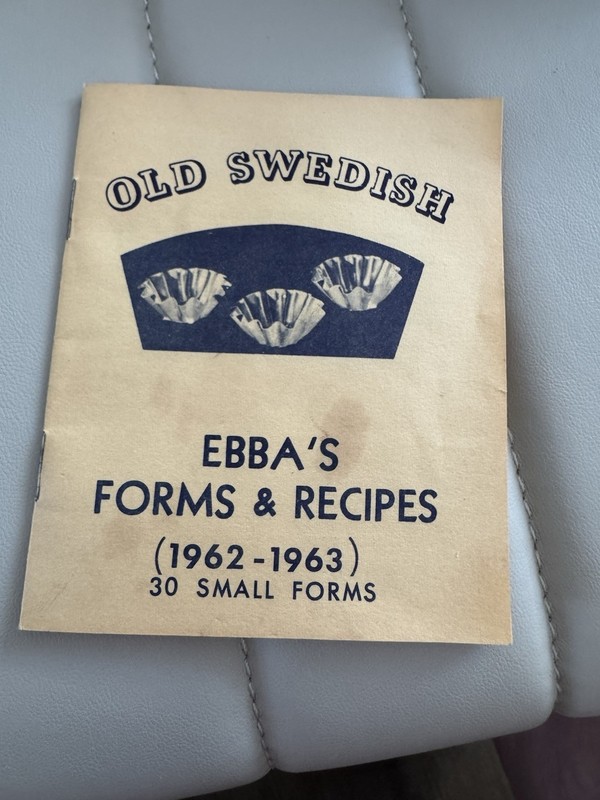 Ebba’s Forms & Recipes Old Swedish - 30 Small Aluminum Baking Forms gallery