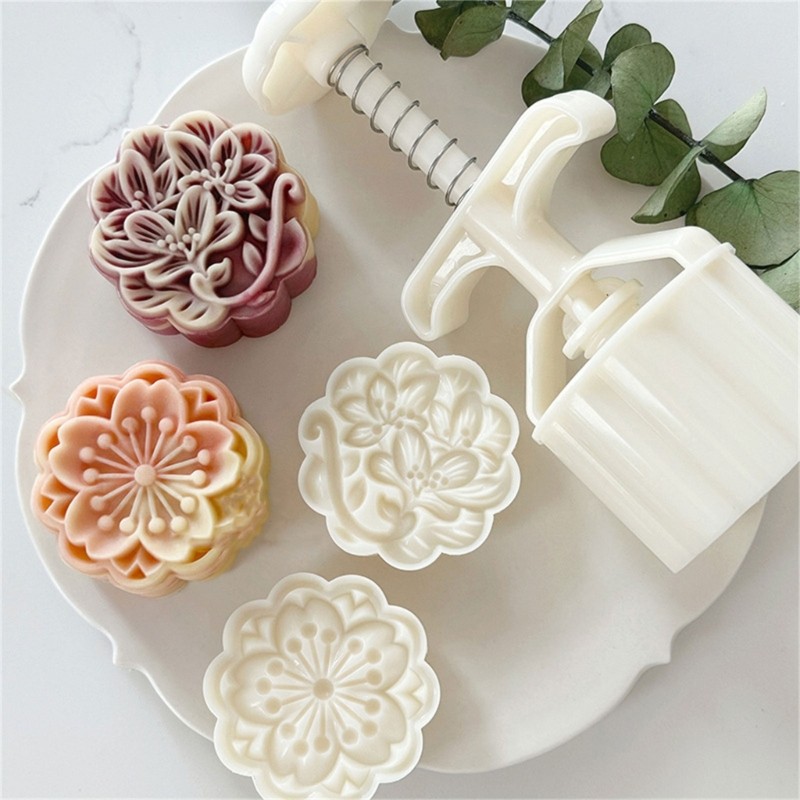 Flower Shape Dessert Decorating Tool Baking Molds Dessert Press for Baking Lover gallery