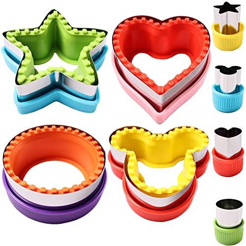 Sandwich Cutter Sealer Uncrustables Sandwich Maker for Kids Heart Circle Square