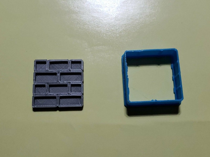 Super Mario Bros Brick Cookie Cutter/Super Mario Cookie Cutter/Fondant Cutter/Pl