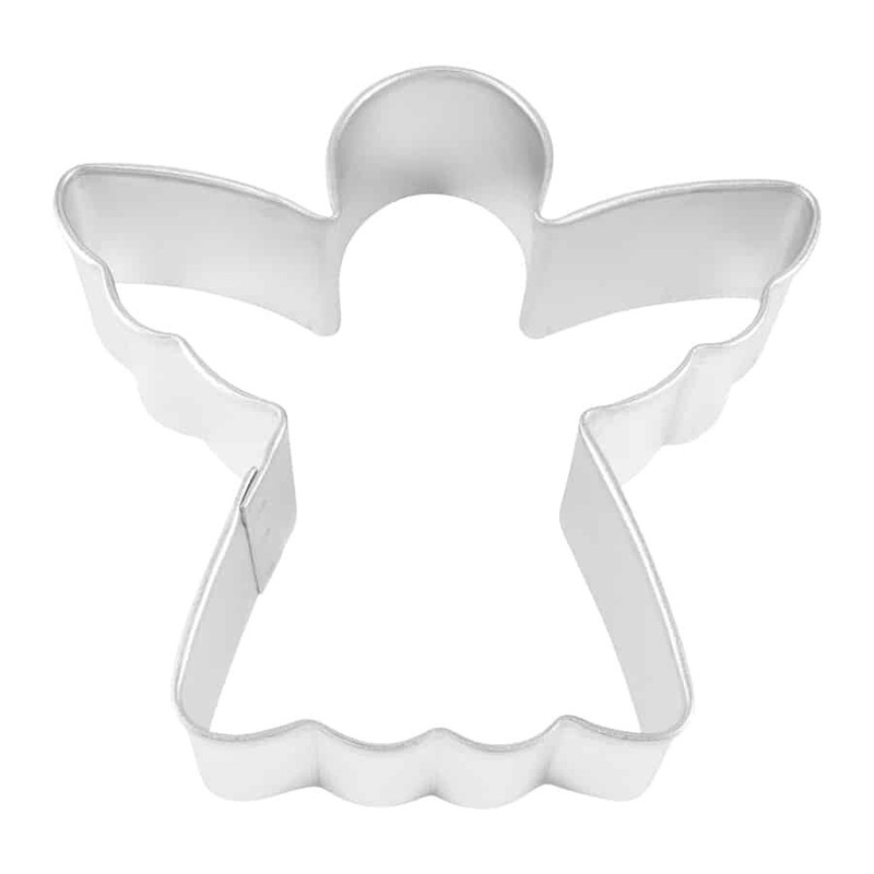 4" Angel with Wings Fairy Cookie Cutter Christmas Religious Holiday Party gallery
