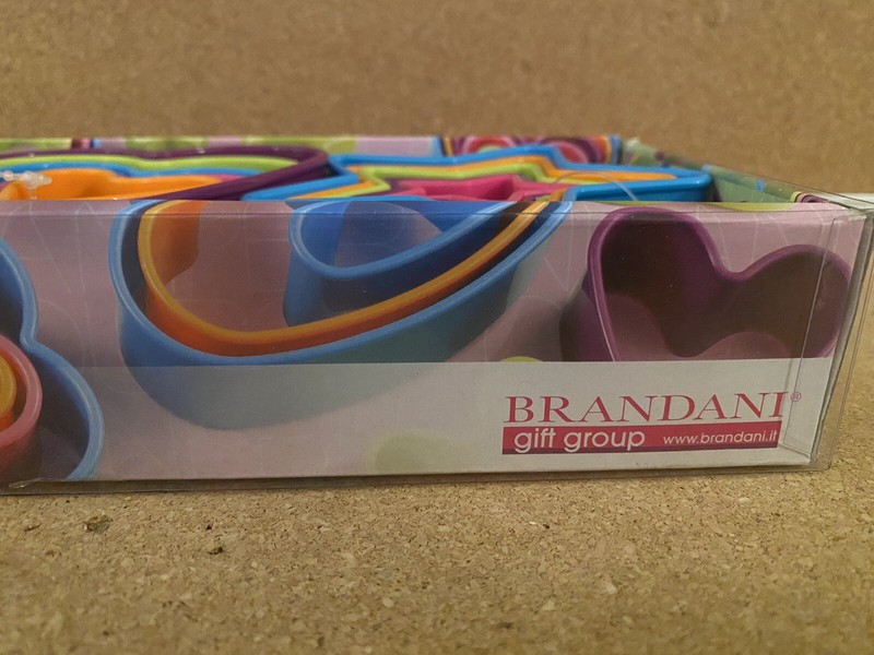 Brandani Gift Group Italian Style Colorful Biscuit/Cokie Cutters gallery