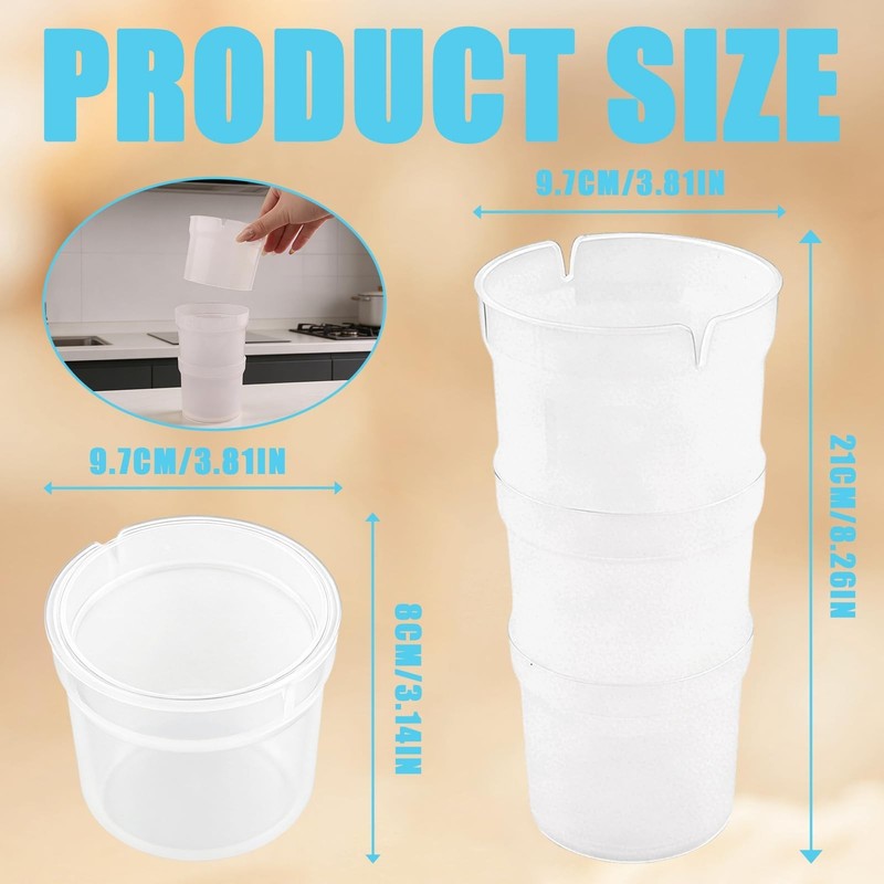 1PCS Piping Bag Holder Stand for Filling/Hands-Piping Bag Holder gallery
