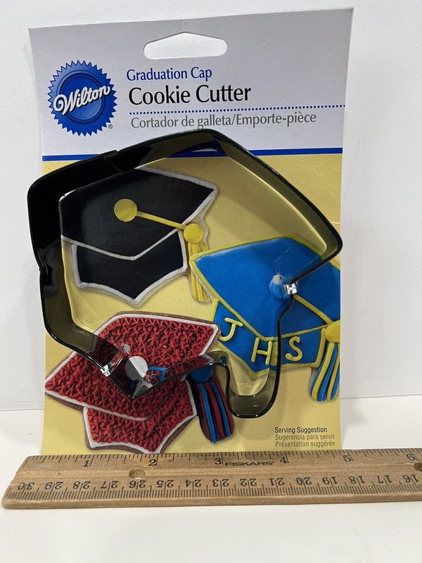Wilton Graduation Cap Cookie Cutter 2009, New