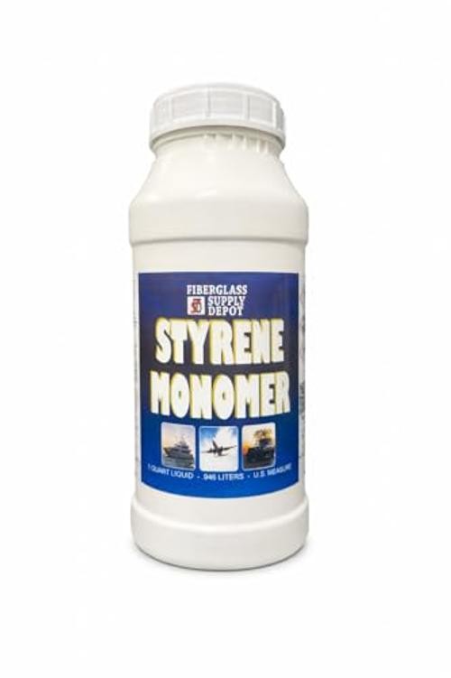 Inc. Styrene Monomer Thinner for gelcoat and Resin - Quart gallery