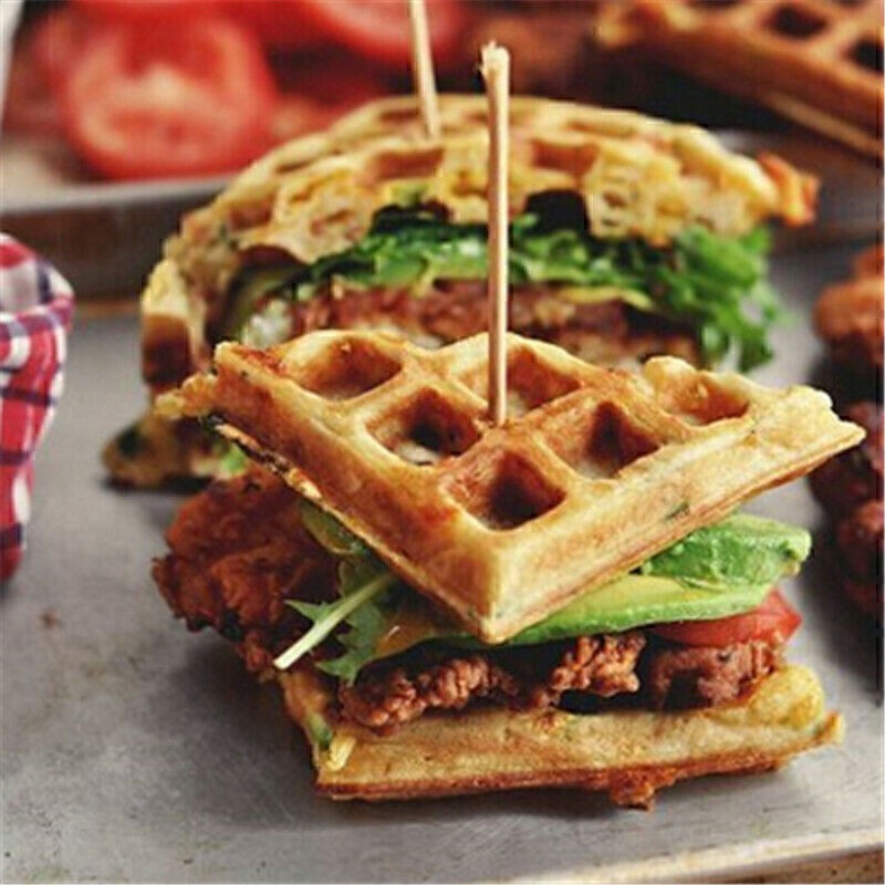 Silicone Waffle Cookie Mold Muffin Cake DIY Mould Bakeware Kitchen Baking Tools gallery