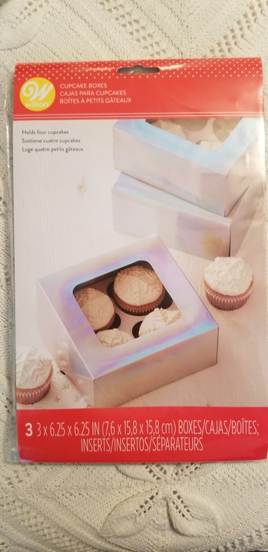 Wilton Cupcake Boxes NEW -3 boxes
